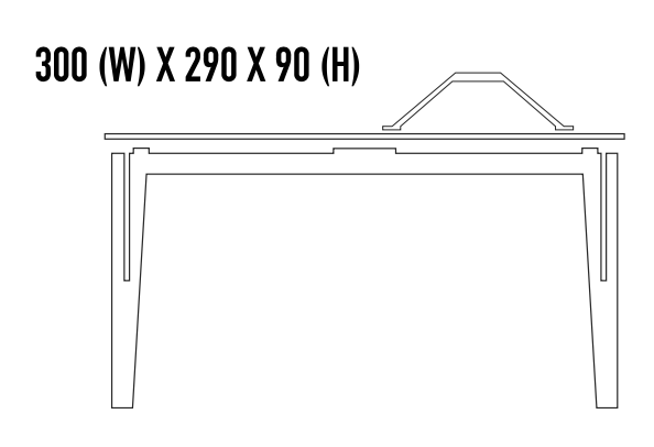 Laptop Stand 300 X 290