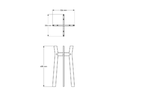 Pot Plant Stand Large