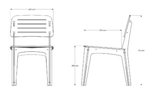 Pre-School Chair - 4 to 8 years